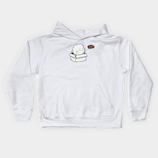 boo halloween ghost Kids Hoodie